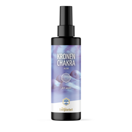 Kronen-Chakra-Spray für Energiearbeit, unterstützt Balance und spirituelle Verbindung.